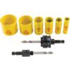 ELECTRICIANS FAST CUT HOLESAW KIT 8PC KFC06022 thumbnail-0