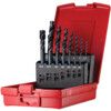 L114305 M3-M12 HSS-E 14PCSP/FL TAP & DRILL SET thumbnail-0