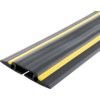 FLOOR CABLE PROTECTORLINKABLEYLW/BLACK 80mmx1.8M thumbnail-1