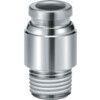 KQG2S06-M5 STAINLESS HEXAGON FITTING 6mm M5 thumbnail-0