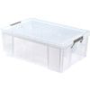 ALLSTORE 51LTR 660x440x230mmSTORAGE BOX WITH LID thumbnail-0