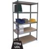 5-SHELF RIVET SHELVING1800x1000x600mm 175KG PER SHELF thumbnail-0