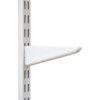 320mm WHITE BRACKET (SINGLE) TWINSLOT SHELVING thumbnail-1