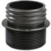 BARREL ADAPTOR 2" BSP - PLASTIC DRUM DIN61 M/M BLK thumbnail-0