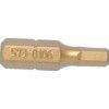 1/4" HEXx4.0mmx25mm TITANIUM SCREWDRIVER BIT thumbnail-0