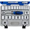 1/2" SQ.DR. 41 PCMETRIC,WHITWORTH & AF SOCKET SET thumbnail-1