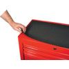 Czerwona 27-calowa 5-szufladowa szafka narzędziowa na kółkach thumbnail-3