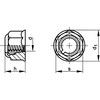 M20 NYLOC NUT TYPE-P DIN982 thumbnail-3