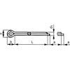 2.5x50mm SPLIT PIN (COTTER PIN) thumbnail-3