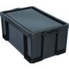 REALLY USEFUL 64LTR RECYCLED BOX BLACK thumbnail-0