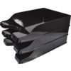 EXECUTIVE STACKING LETTERTRAY BLACK thumbnail-1