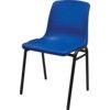 POLYPROPYLENE H/D STACKING CHAIR BLUE thumbnail-0