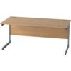 SATELLITE 1600mm SGL CANTSTANDARD DESK LIGHT OAK thumbnail-0