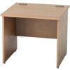 SATELLITE 800mm PANEL ENDSTANDARD DESK BEECH thumbnail-0