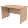 SATELLITE 1200mm PANEL END STANDARD DESK BEECH thumbnail-0