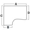 SATELLITE 1600mm LH PANELEND CRESCENT DESK BEECH thumbnail-2