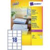 L7161 18 PER SHEET LASERLABELS (BOX-100) thumbnail-0