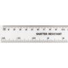 30cm SHATTERPROOF RULER CLEAR thumbnail-1