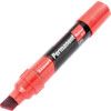 H/DUTY IND MARKER METAL BARREL CHISEL TIP RED (6) thumbnail-0