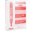 MARKER CHISEL POINT RED N60 (PK-12) thumbnail-2