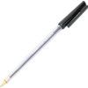 430 BALLPOINT STICK PEN MEDIUM BLACK (PK-10) thumbnail-0