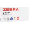 ZEBRA Z-GRIP BALLPOINT PEN BLUE (PK-12) thumbnail-2