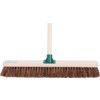 24" STIFF BASSINE BROOM WITH 48" WOODEN HANDLE thumbnail-2