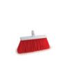 YBS300 12" STIFF POLY YARD BROOM HEAD RED thumbnail-0