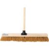 24" SOFT COCO BROOM C/W 60" WOODEN HANDLE thumbnail-1