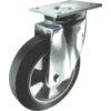 SWIVEL PLATE 160mm RUBBERTYRE thumbnail-0