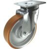 SWIVEL PLATE 100mm POLYURETHANE TYRE thumbnail-0