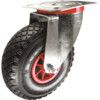 SWIVEL PLATE 260mm PNEUMATIC TYRE thumbnail-0