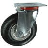 SWIVEL PLATE 200mm PNEUMATIC TYRE thumbnail-1