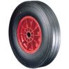 RUBBER TYRE POLYPROP' CTR405mm-25mmB WHEEL R/BRG thumbnail-0