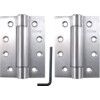 102x76x3mm SGL ACTION SPRING HINGES (PAIR)SSS thumbnail-0