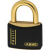 T84MB/20 BLACK C BRASS PADLOCK thumbnail-0