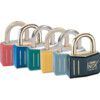 T84MB/40KA 8402 YELLOW LOCK-OFF BRASS PADLOCK thumbnail-1