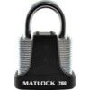 40mm 4 PIN STRONG PADLOCKBLACK KEYED ALIKE thumbnail-0