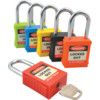 SAFETY PADLOCK KEYED DIFFERENTLY ORANGE thumbnail-1