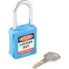 SAFETY PADLOCK KEYED DIFFERENTLY BLUE thumbnail-0