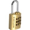 20mm BRASS COMBINATION PADLOCK (PK-4) thumbnail-1