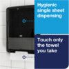 553008 TORK ZZ FOLD BLACKHAND TOWEL DISPENSER thumbnail-1