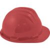 SAFETY HELMET STD + PLASTIC 6 POINT HARNESS RED thumbnail-0