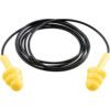 REUSABLE CORDED EARPLUGS YELLOWON BLACK CORD 27dB (BX-50PR) thumbnail-0