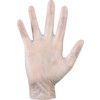 VINYL DISPOSABLE POWDERFREEGLOVES CLEAR (L) (BOX-100) thumbnail-2