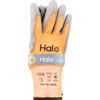 SEAMLESS NYLON PU PALM COATEDCUT-B GLOVES GREY/ORANGE SZ-8 thumbnail-3