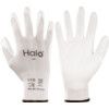 WHITE NYLON LINED PU COATEDGLOVES SZ-10 thumbnail-0