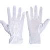 A080 MICRODOT TERRY COTTON GLOVEWHITE SIZE 10/XL thumbnail-0