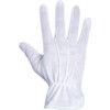 A080 MICRODOT TERRY COTTON GLOVEWHITE SIZE 9/L thumbnail-1