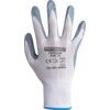 TUFFOAM WHITE NYLON LINED GREYNITRILE GLOVES-6 thumbnail-1